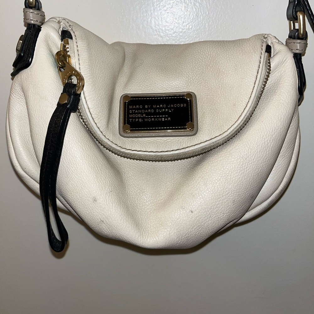 Marc Jacobs Classic Q Colorblock Mini Natasha Off White